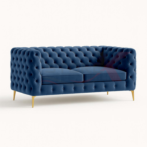 Storex tufted velvet - velvet, sofa