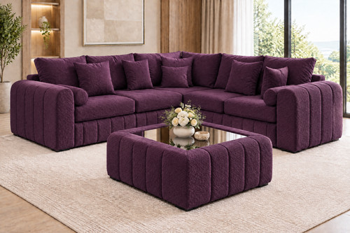 Modern shape corner - shape, sofa