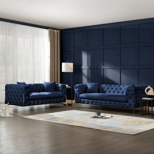 Chesterfield sofa seater - sofa, 3+2