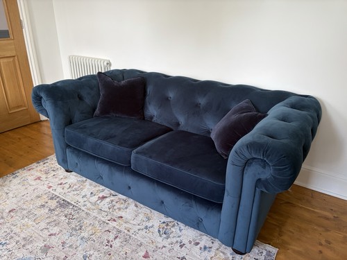 Dfs belair blue - belair, velvet