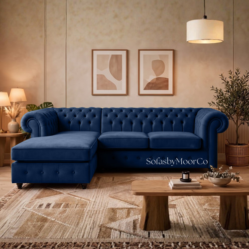 New chesterfield chaise end - new,