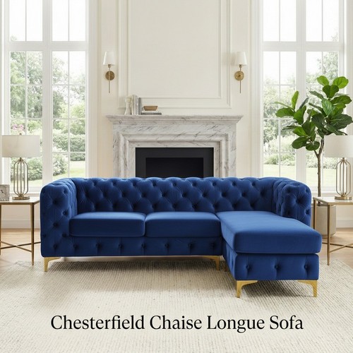 Chesterfield velvet corner - velvet,